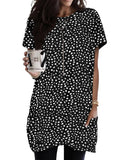 Darrahopens Women's Fashion > Tops & T-shirts Azura Exchange Leopard Print Tunic Top - 2XL