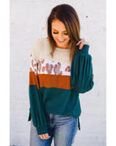 Darrahopens Women's Fashion > Tops & T-shirts Azura Exchange Leopard Waffle Knit Top - XL