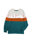 Darrahopens Women's Fashion > Tops & T-shirts Azura Exchange Leopard Waffle Knit Top - XL