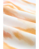 Darrahopens Women's Fashion > Tops & T-shirts Azura Exchange Print Lace-up Buttoned Henley Top - XL