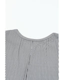 Darrahopens Women's Fashion > Tops & T-shirts Azura Exchange Relaxed Ribbed Knit Tee - M