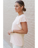 Darrahopens Women's Fashion > Tops & T-shirts Azura Exchange Sequin Sleeves Crew Neck T-Shirt - S