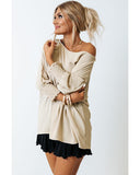 Darrahopens Women's Fashion > Tops & T-shirts Azura Exchange Smocked Wrist Shift Top - S