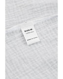 Darrahopens Women's Fashion > Tops & T-shirts Azura Exchange Textured Color Block Long Sleeve Shirt with Pocket - M