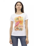 Darrahopens Women's Fashion > Tops & T-shirts Short Sleeve T-shirt with Front Print XL Women