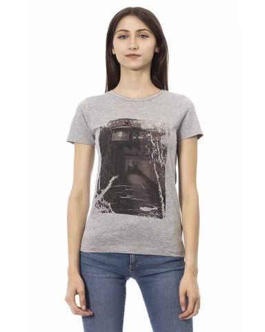 Darrahopens Women's Fashion > Tops & T-shirts Short Sleeve T-shirt with Front Print XL Women