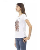 Darrahopens Women's Fashion > Tops & T-shirts Short Sleeve T-shirt with Front Print XS Women