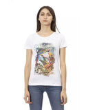 Darrahopens Women's Fashion > Tops & T-shirts Short Sleeve T-shirt with Front Print XS Women