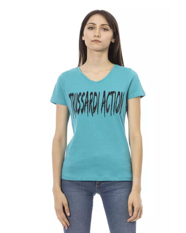 Darrahopens Women's Fashion > Tops & T-shirts Short Sleeve T-shirt With V-neck and Front Print 2XL Women