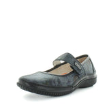 Darrahopens Women's Fashion > Uggs & Slippers JUST BEE Women's CALISAIIa Flats Blue Floral 38EU