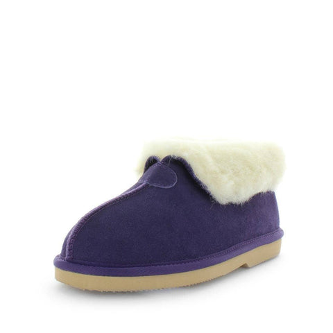 Darrahopens Women's Fashion > Uggs & Slippers JUST BEE Women's COSA Slippers Purple 8US