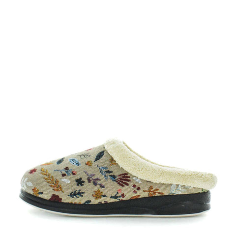 Darrahopens Women's Fashion > Uggs & Slippers Panda ENDY Slippers Uggs Beige Embroidery Shoe 5
