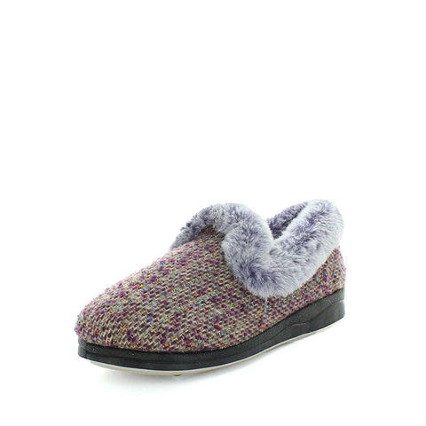 Darrahopens Women's Fashion > Uggs & Slippers Panda PEMILLE Slippers Uggs Purple Knit Shoe 10