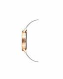 Darrahopens Women's Fashion > Watches Rose Gold Analog Bangle Watch with Rhine Stone Detailing One Size Women