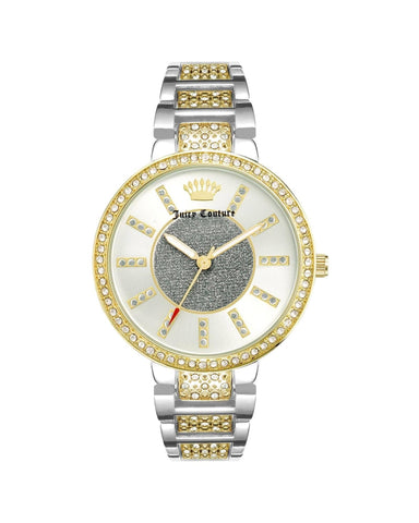 Darrahopens Women's Fashion > Watches Silver Analog Fashion Watch with Rhinestone Facing One Size Women