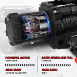 X-BULL Fashion > Men's Fashion > Men's Tops & T-shirts X-BULL 12V 14500lbs Winch Wireless Remote 4WD | AU Stock