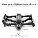 Darrahopens.com.au-1 Pair Bicycle Pedal Mountain Road Bike Cycling Anti Slip Bearing Pedals