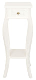 Darrahopens.com.au-1 Drawer Cabriol Leg Plant Stand (White)