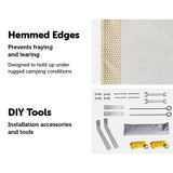 Darrahopens.com.au-1.4m x 2m Car Side Awning Roof