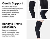 Knee Sleeve Guard Support Brace Sport Compression Calf Running