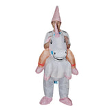 UNICORN Fancy Dress Inflatable Suit -Fan Operated Costume