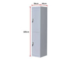 Two-Door Office Gym Shed Storage Lockers
