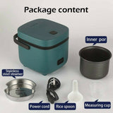 Darrahopens.com.au-1.2L Mini Rice Cooker Travel Small Non-stick Pot For Cooking Soup Rice Stews