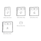 Cosy Club Washed Cotton Quilt Set Green Blue Double