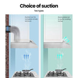 Comfee Rangehood 900mm Stainless Steel Kitchen Canopy With 4 PCS filter Replacement