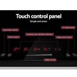 Devanti Induction Cooktop 90cm Ceramic Glass 5 Stove Top