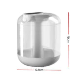 Devanti 1L Air Humidifier Ultrasonic Purifier Aroma Diffuser Essential Oil LED