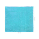 Artiss Floor Rugs Shaggy Rug Ultra Soft Large 200x230cm Carpet Anti-slip Area