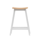 Artiss 2 x Wooden Bar Stools Bar Stool Dining Chairs Kitchen Barstools Oak