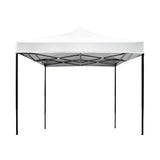 Instahut Gazebo Pop Up Marquee 3x3 Outdoor Tent Folding Wedding Gazebos White