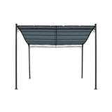 Instahut Gazebo 3x2.55m Party Marquee Outdoor Wedding Tent Iron Art Canopy Grey