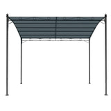 Instahut Gazebo 3m Party Marquee Outdoor Wedding Tent Iron Art Canopy Grey