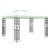 Instahut Gazebo 4x3m Party Marquee Outdoor Wedding Event Tent Iron Art Canopy