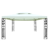 Instahut Gazebo 4x3m Party Marquee Outdoor Wedding Event Tent Iron Art Canopy