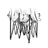 Instahut Gazebo Pop Up Marquee 3x3 Outdoor Wedding Base Pod Kit White