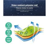 Instahut Gazebo Wedding Party Marquee Tent Canopy Outdoor Camping Gazebos Navy