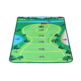 Everfit Golf Chipping Game Mat Indoor Outdoor PracticeÂ Training Aid Set