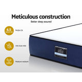 Giselle Queen Mattress Pocket Spring 7-zone Latex Foam Layer Bed Mattresses