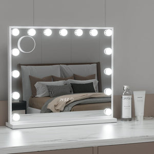 Embellir Makeup Mirror Hollywood 60x52cm 15 LED Time