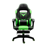 Artiss Office Chair Computer Desk Gaming Chair Study Home Work Recliner Black Green
