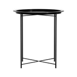 Gardeon Coffee Side Table Steel Outdoor Furniture Indoor Desk Patio Garden