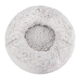 i.Pet Pet bed Dog Cat Calming Pet bed Small 60cm White Sleeping Comfy Cave Washable