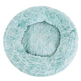 i.Pet Pet bed Dog Cat Calming Pet bed Medium 75cm Teal Sleeping Comfy Cave Washable