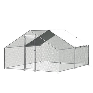 i.Pet Chicken Coop Cage Run Rabbit Hutch Large Walk In Hen House Cover 3x4x2m