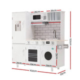 Keezi Wooden Kitchen Pretend Play Set