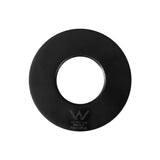 Cefito Bath Spout Wall Mounted Square Water Outlet Bathtub Bathroom Swivel Black